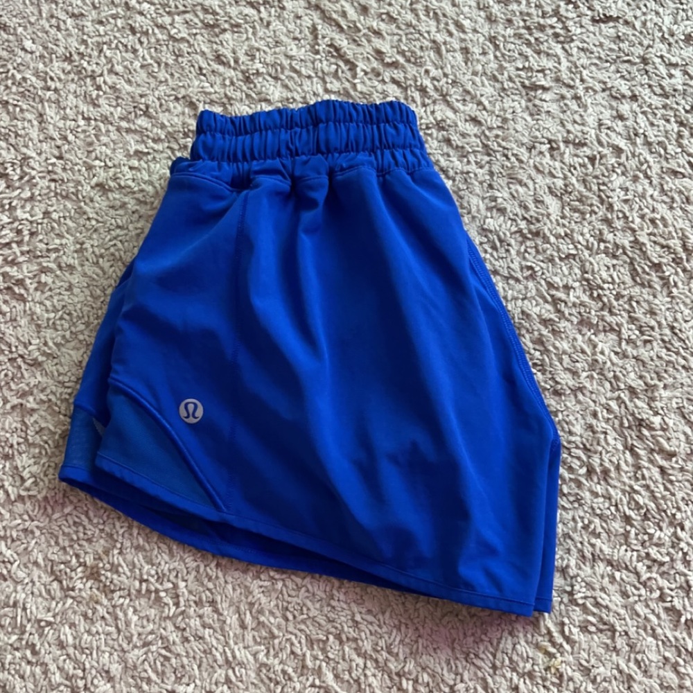 Blue Lululemon Shorts